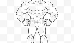 肌肉男 漫画,力量与激情的视觉盛宴